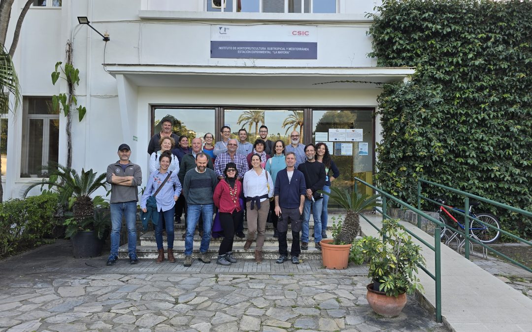 Visita a los proyectos en el IHSM La Mayora